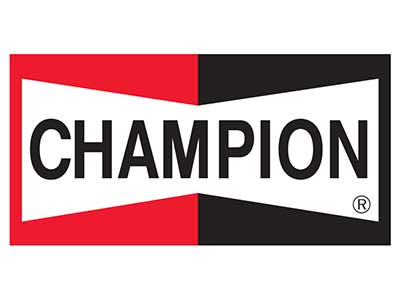 Champion Logo at Gunners Garage